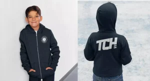 TCH Kinder Navy Blau Zip Hoody