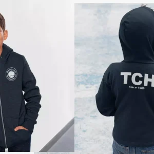 TCH 1989 Kinder Navy Blau Zip Hoody