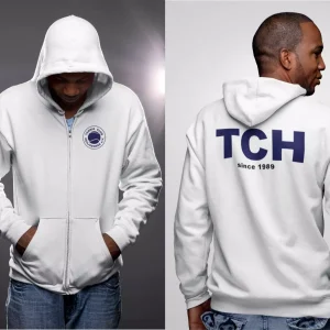 TCH Since 1989 Weiss Zip Hoody