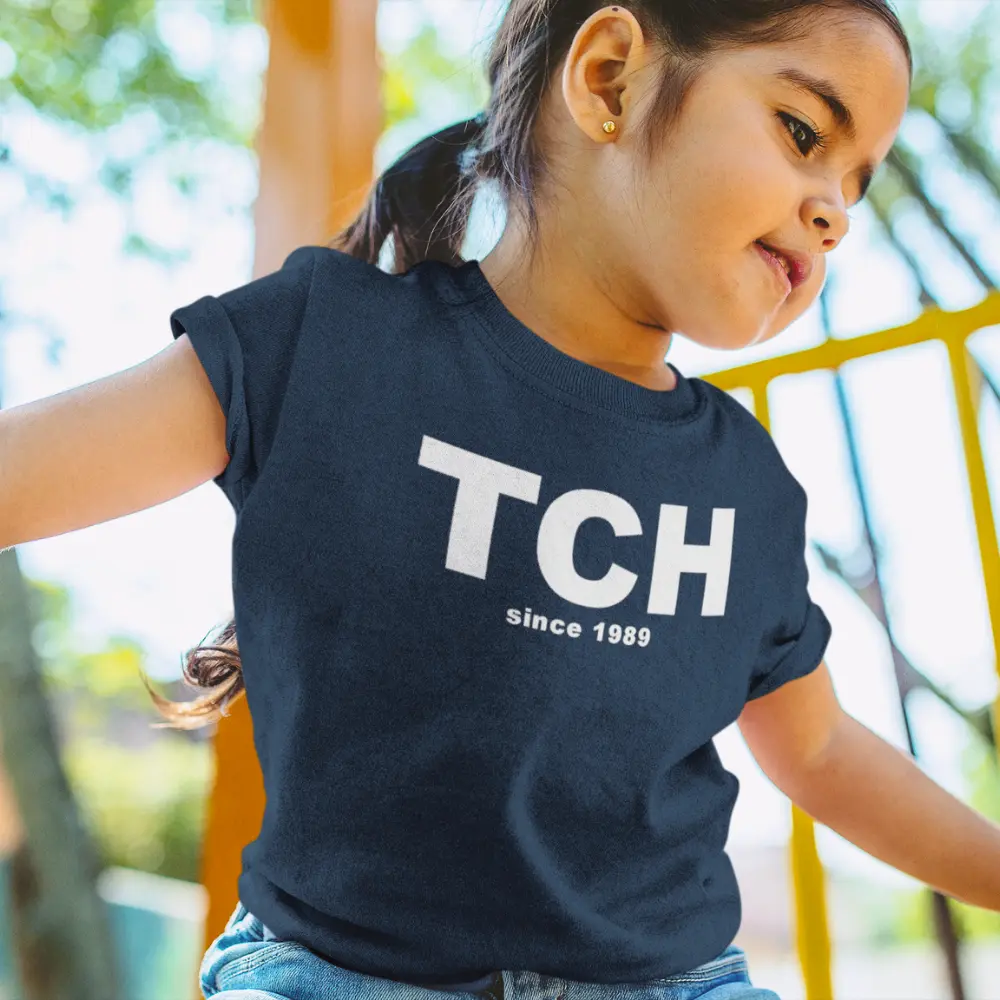 TCH Kinder T-Shirt  Navy Blau