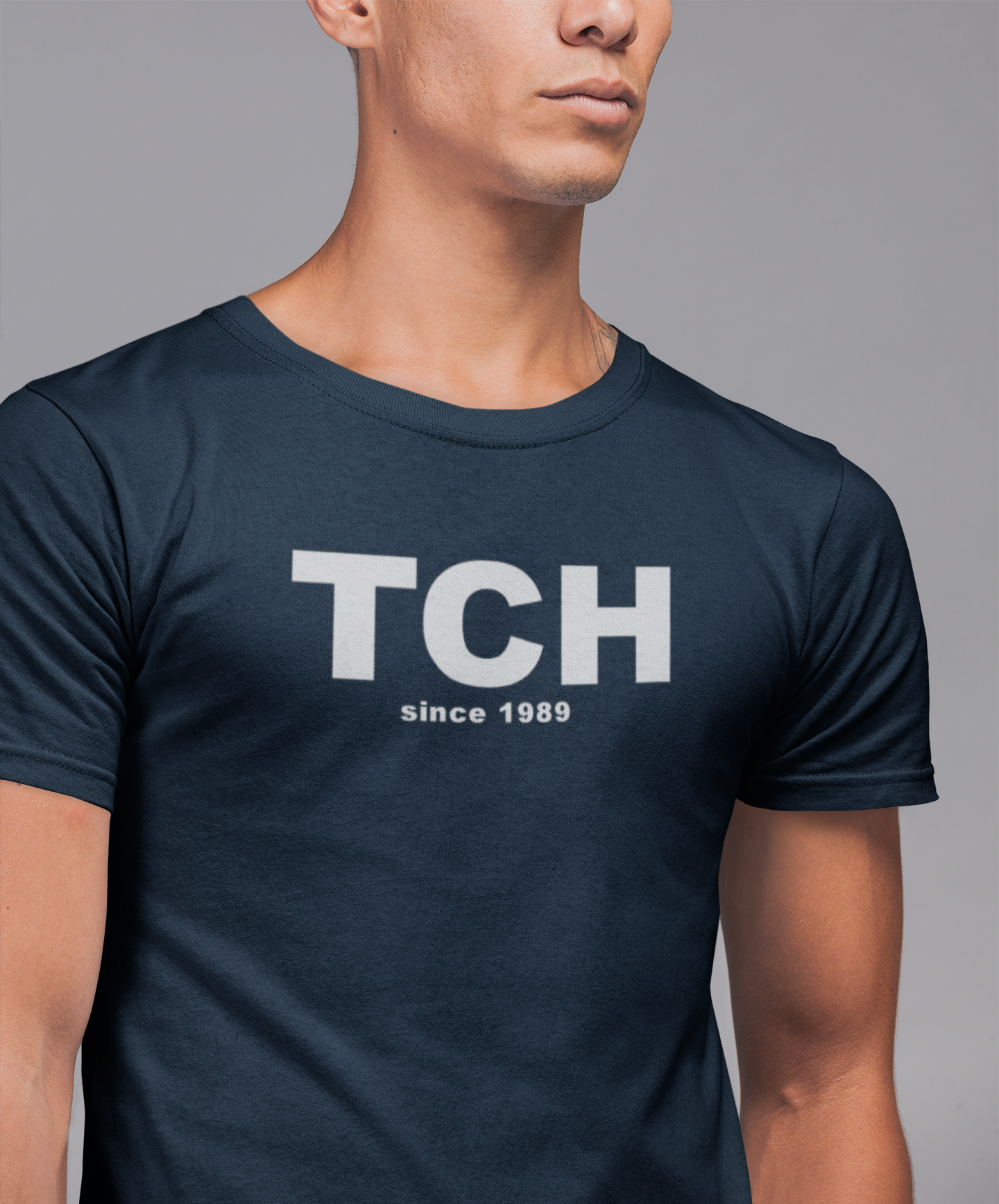 TCH T-Shirt Unisex Navy Blau