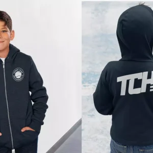 TCH Kinder Navy Blau Zip Hoody